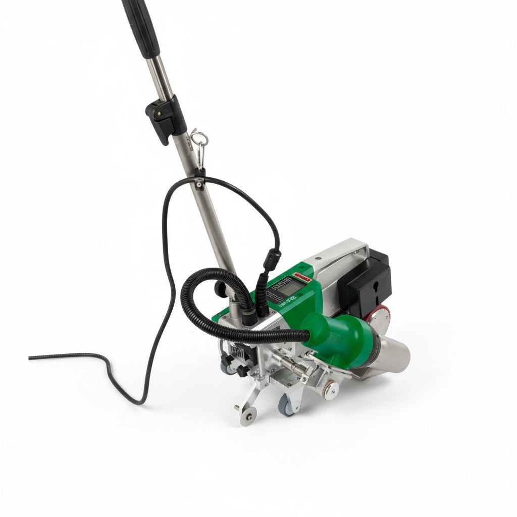 Leister Uniroof 700 - Digitaler Schweißautomat Rückansicht