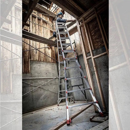 Little Giant Leveler Multifunktionsleiter mit Holmverlängerung