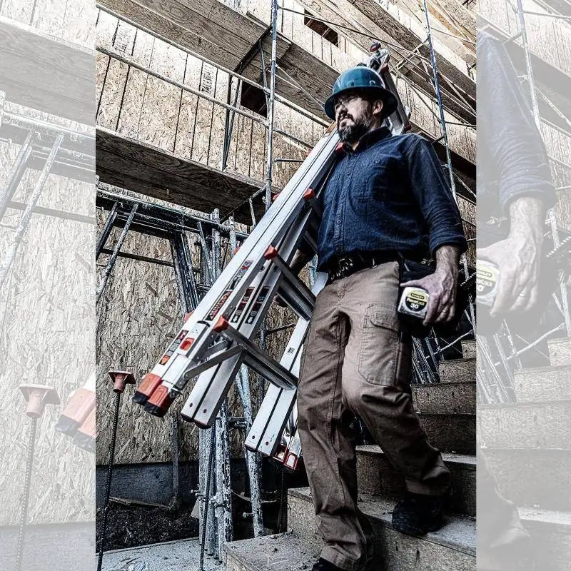 Little Giant Leveler Multifunktionsleiter mit Holmverlängerung