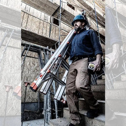 Little Giant Leveler Multifunktionsleiter mit Holmverlängerung