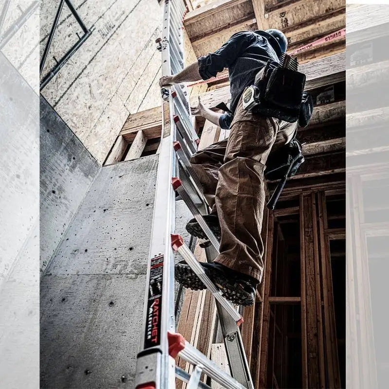 Little Giant Leveler Multifunktionsleiter mit Holmverlängerung