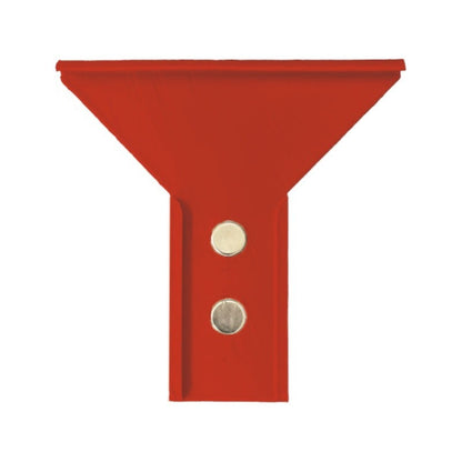 Roofify MASC red magnetic protective jaw set for crimping pliers, ideal for scratch-free metal sheet bending.