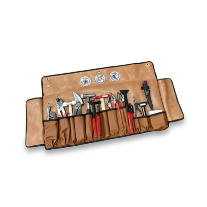 MASC - Profi-Set Spenglerwerkzeug  | 19-teilig inkl. Echtleder-Rolltasche