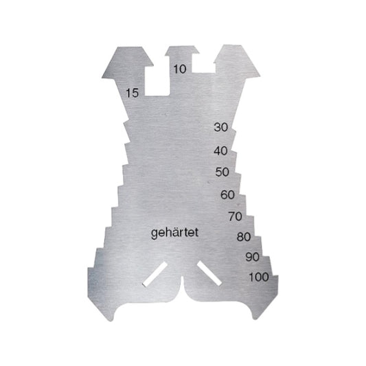 MASC - Anreißschablone | Anreißer gehärtet, rostfrei