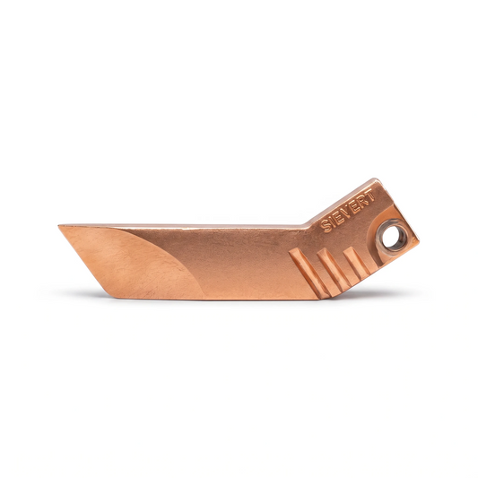 Sievert Pro Copper Bit DuoTech 350 g, winkelverstellbare Kupferlötspitze - Präzisionskupferspitze in Nahaufnahme
