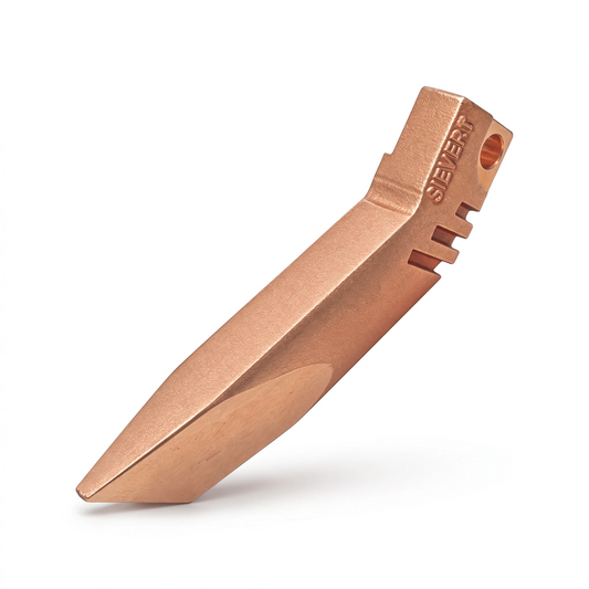 Sievert Pro Copper Bit DuoTech 350 g, winkelverstellbare Kupferlötspitze - hochwertige Kupferspitze für präzises Löten.