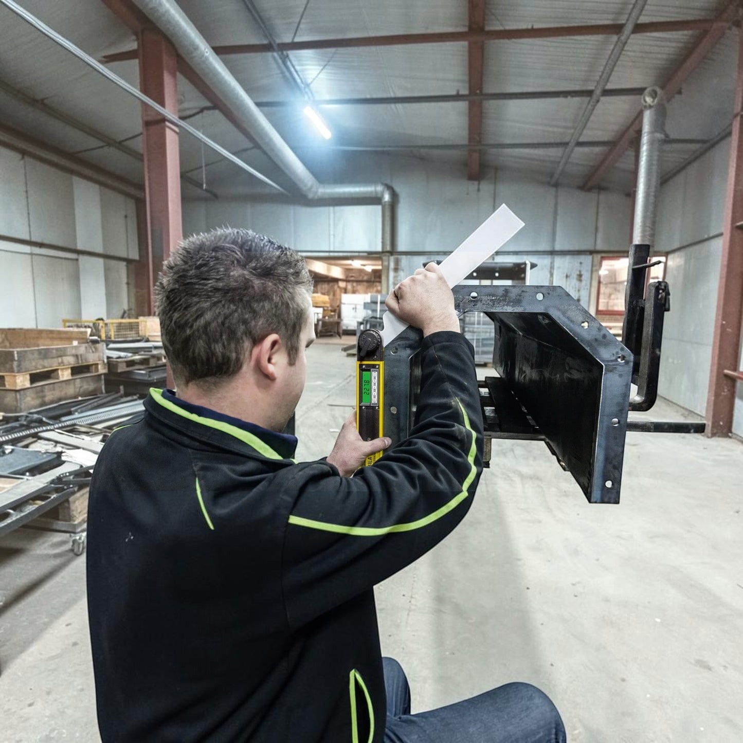 STABILA - Elektronik-Winkelmesser TECH 700 DA Anwendung Metallbau