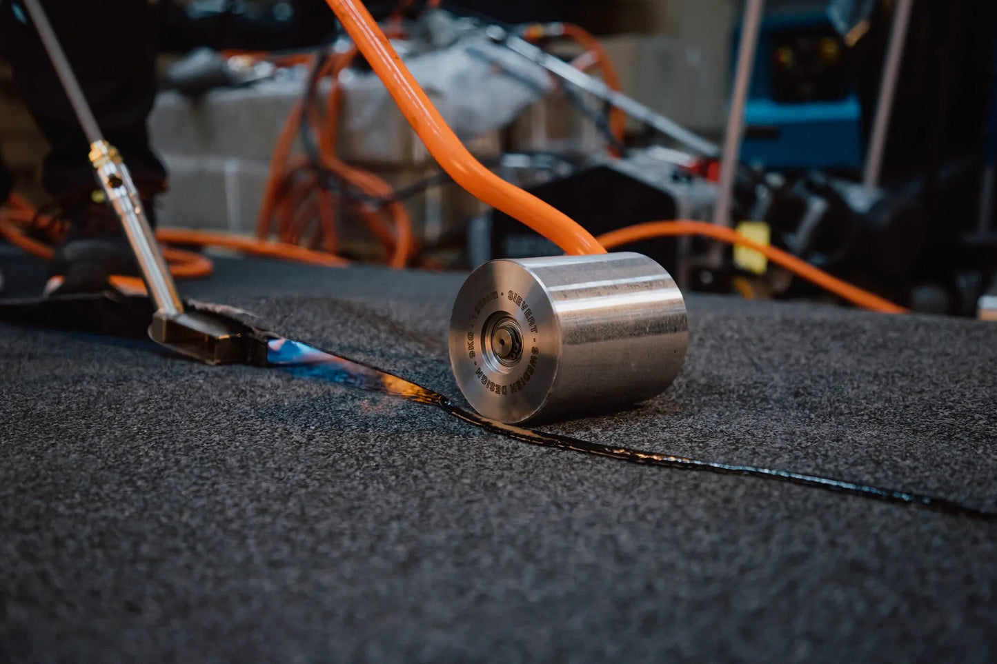 Sievert Andrückrolle  Druckwalze