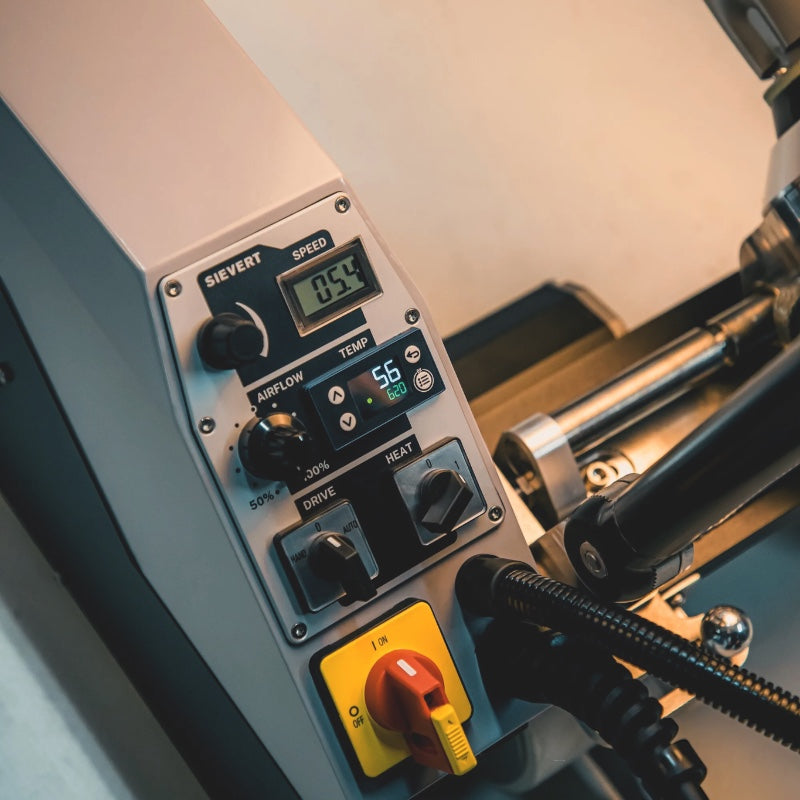 Sievert Thermoweld 40 Schweißautomat Temperatureinstellung