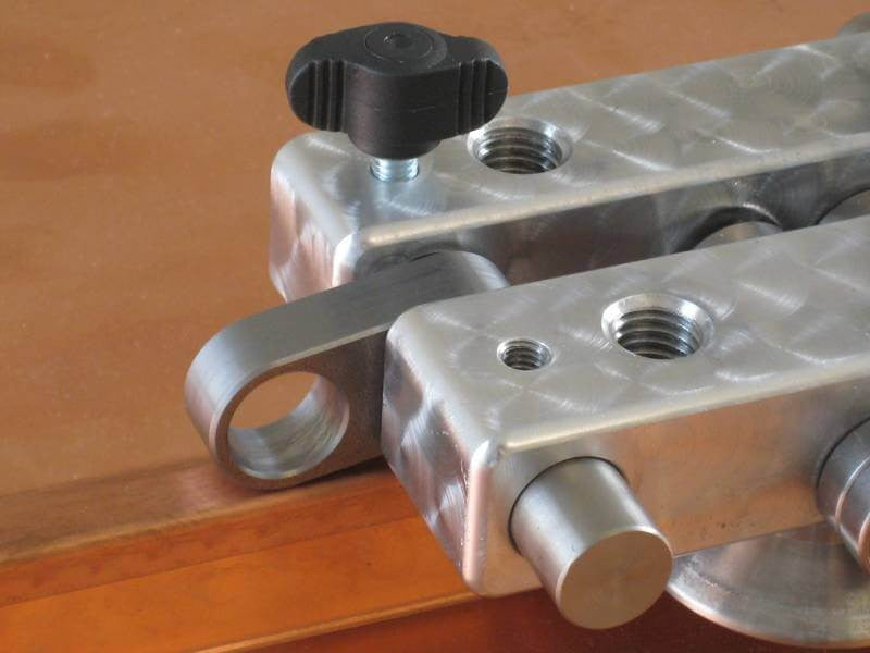 WUKO - Lock’n’Roller 1040 | Winkelstehfalzschließer Detailansicht