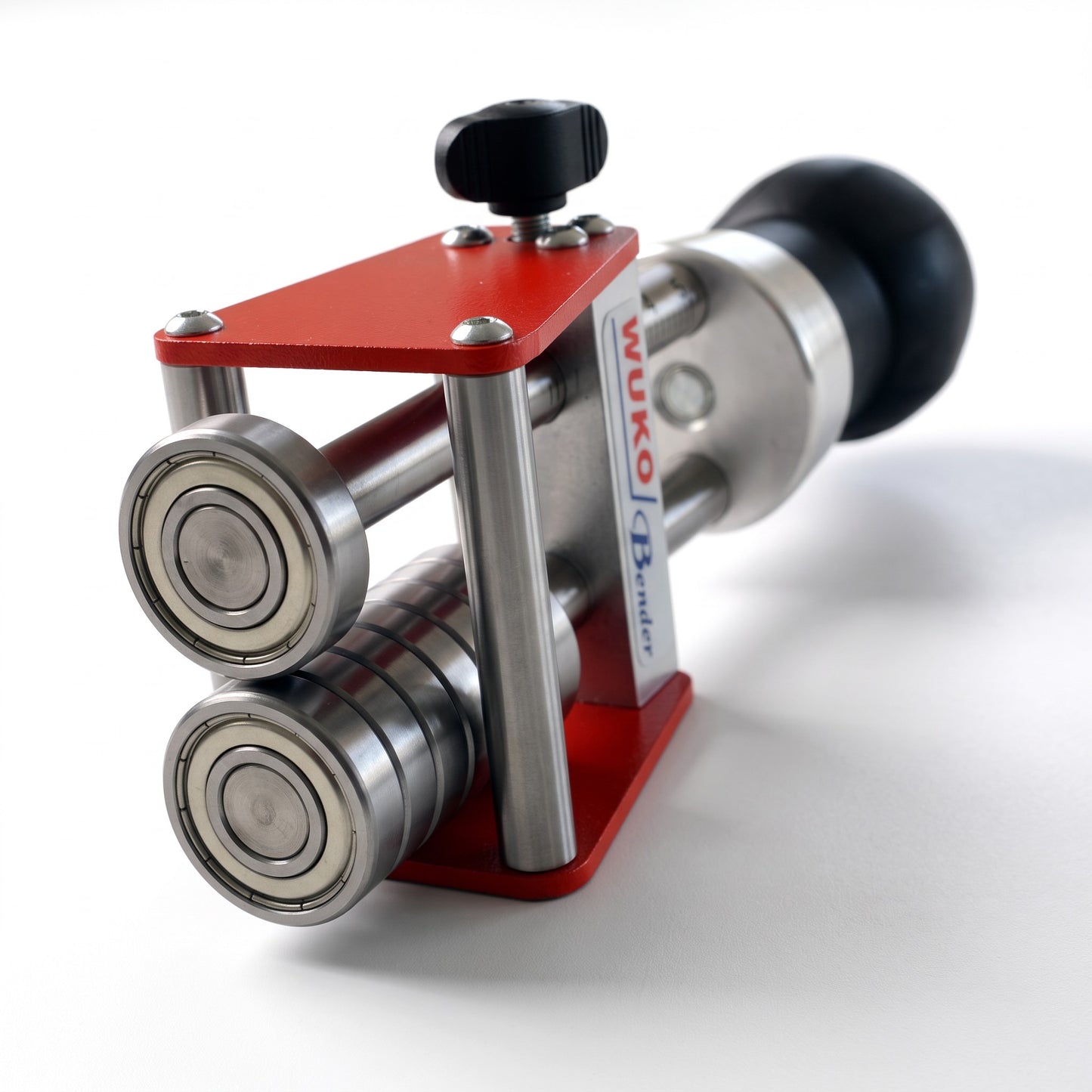 Wuko Mini Bender 2050 Detailansicht Rollenmechanismus für präzises Blechbiegen und einfache Handhabung