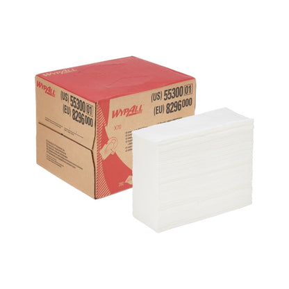 WypAll® X70 Wischtücher – weiß, extra saugstark & reißfest (Rolle oder Box)