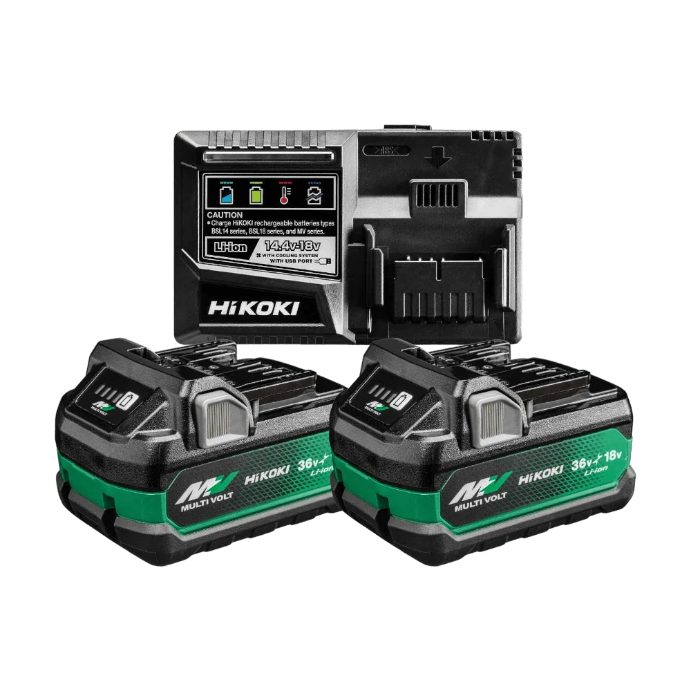 HIKOKI - Akku - Starter - Set UC18YSL3WHZ Multi Volt 18 / 36V 2,5Ah