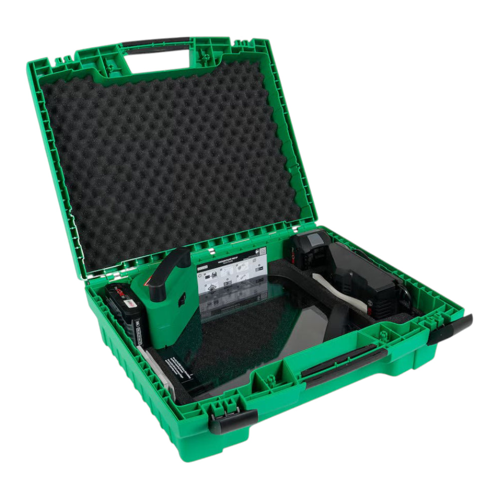 Leister Vakuum Platte 100 LP ohne Akku und ohne Ladegerät mit Transportkoffer