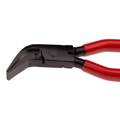 STUBAI - Pince à joint Medium coudée à 45° 220 mm | Pince à joint professionnelle compacte pour des travaux précis sur tôle