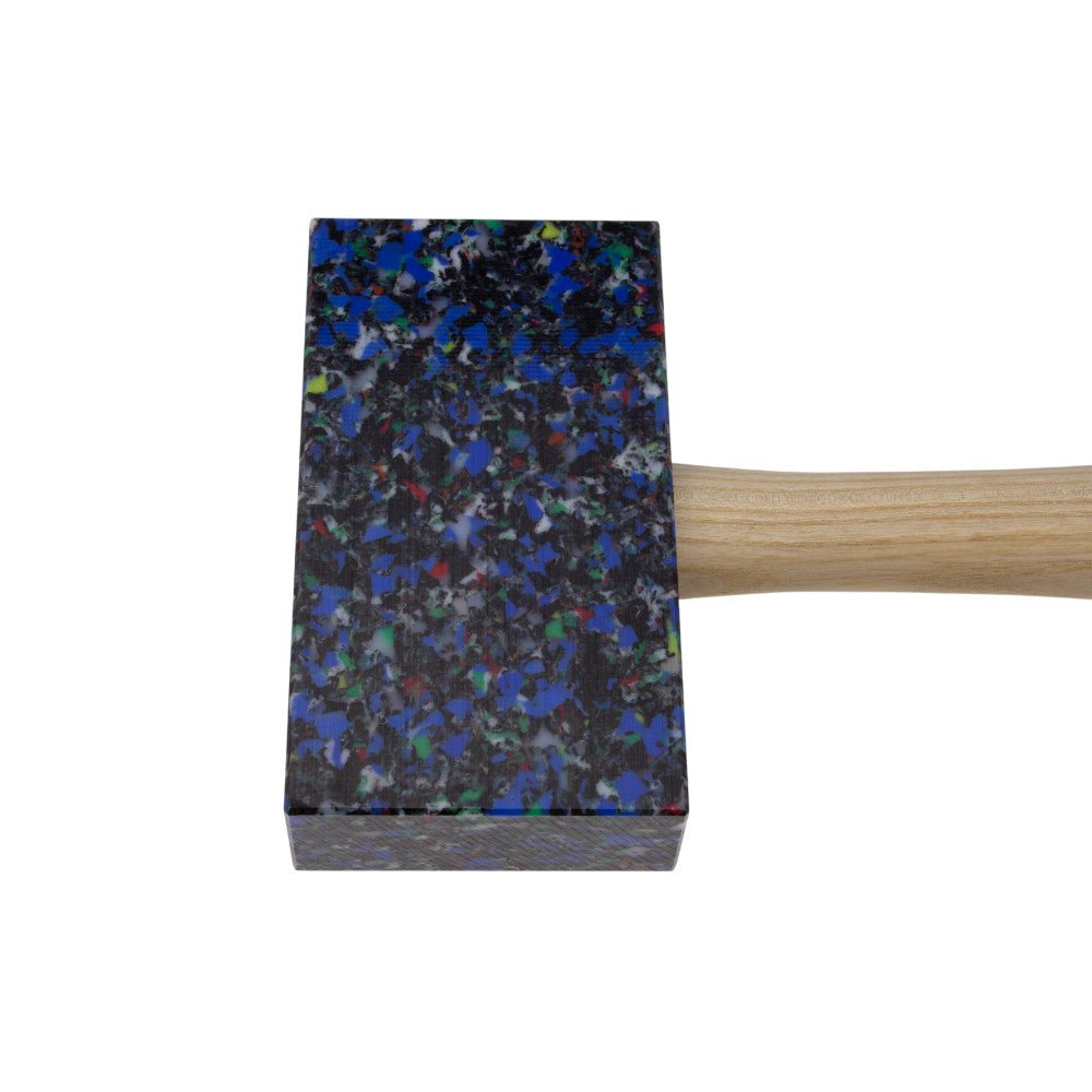 STUBAI - Kunststoffhammer, eckig, bunt