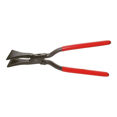 STUBAI - Pince à plier les plis de zingueur, droite | Pince à tôle professionnelle 280 mm (à branches traversantes, mâchoires de 60 mm)