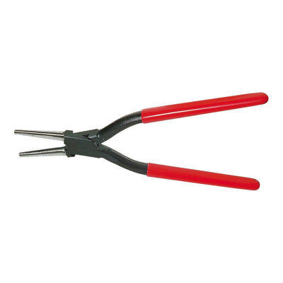 STUBAI - Pince ronde de zingueur à mâchoires dentées 240 mm | Pince professionnelle à denture pour saisir et plier précisément