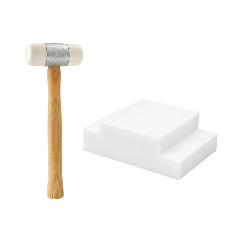 MASC Schonhammer (Hickory Handle 30 mm) + Folding Tool 25 & 35 mm Set