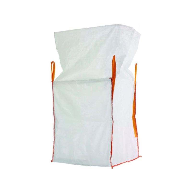 Big Bag 90 × 90 × 110 cm – unbeschichtet, SWL 1.000 kg, mit Schürze & geschlossenem Boden