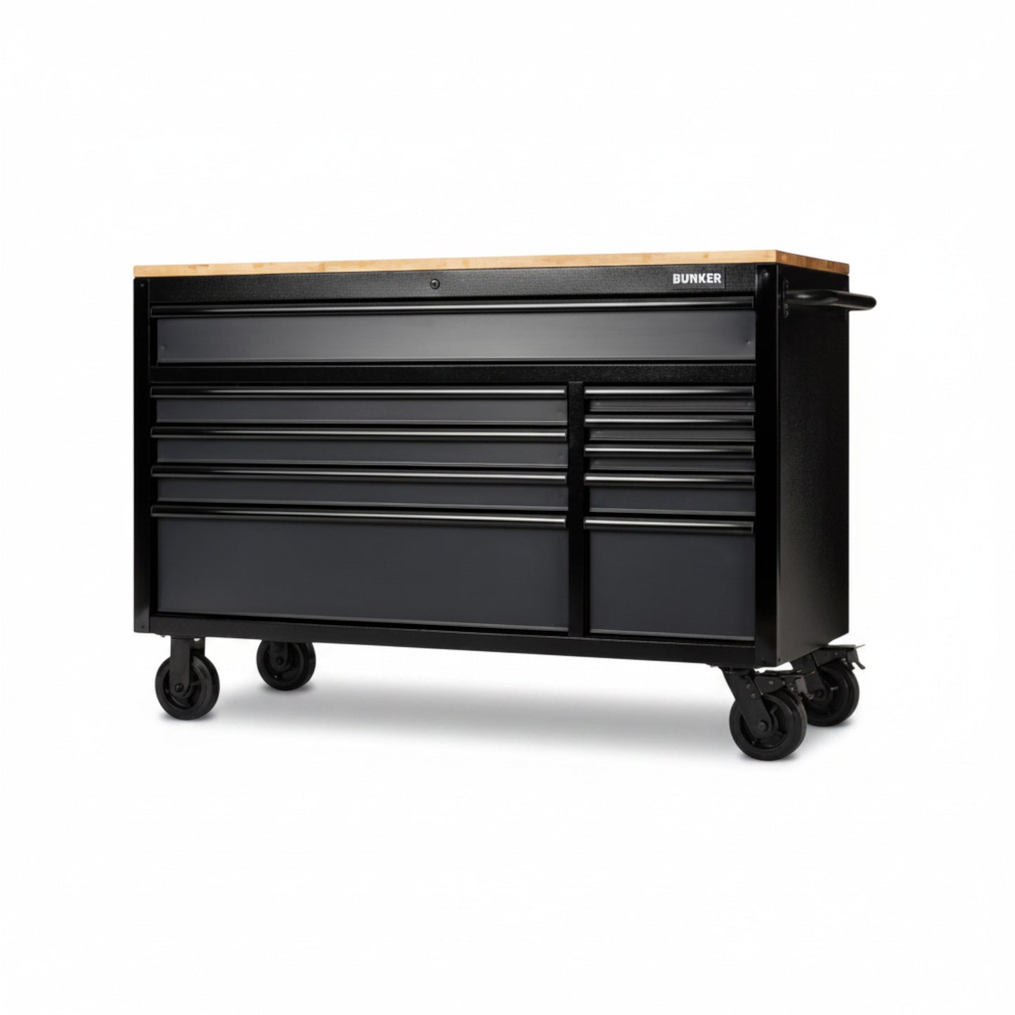 BUNKER Tool Trolley / Workbench 142 cm – Grey
