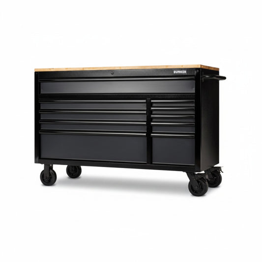 BUNKER Tool Trolley / Workbench 142 cm – Grey