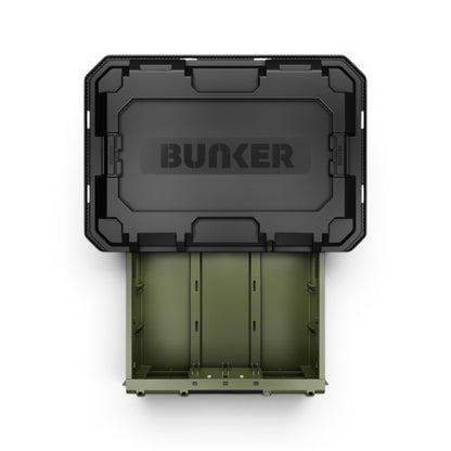 BUNKER Load-Up Stapelbare Aufbewahrungsbox mit 2 Schubladen – 570 mm