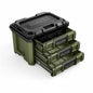BUNKER Load-Up Stackable Storage Box with 3 Drawers – 570 mm