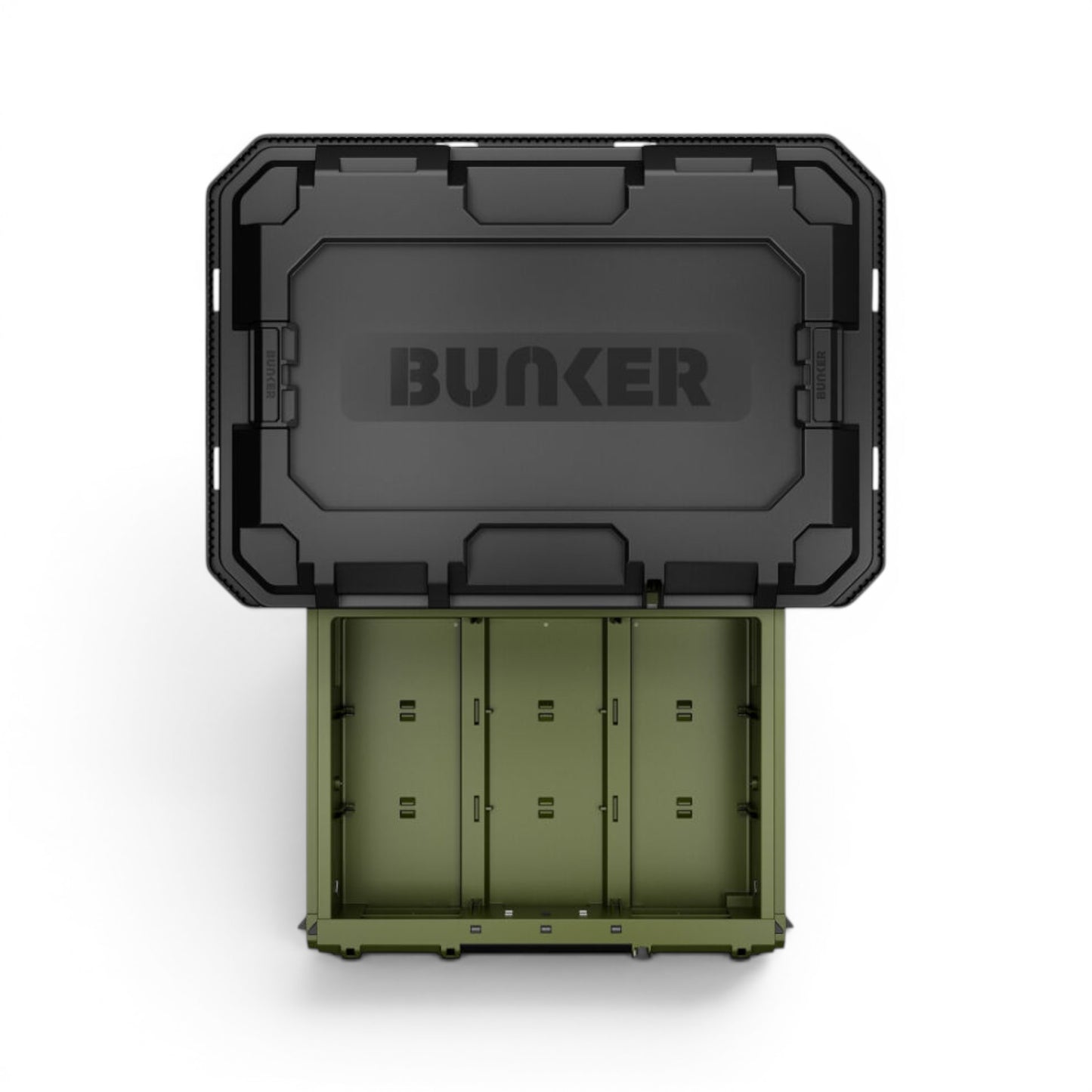 BUNKER Load-Up Stackable Storage Box with 3 Drawers – 570 mm