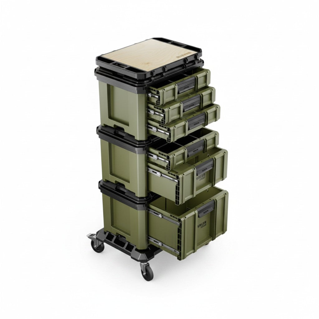 BUNKER Load-Up Mobile Aufbewahrungsbox, 5-tlg