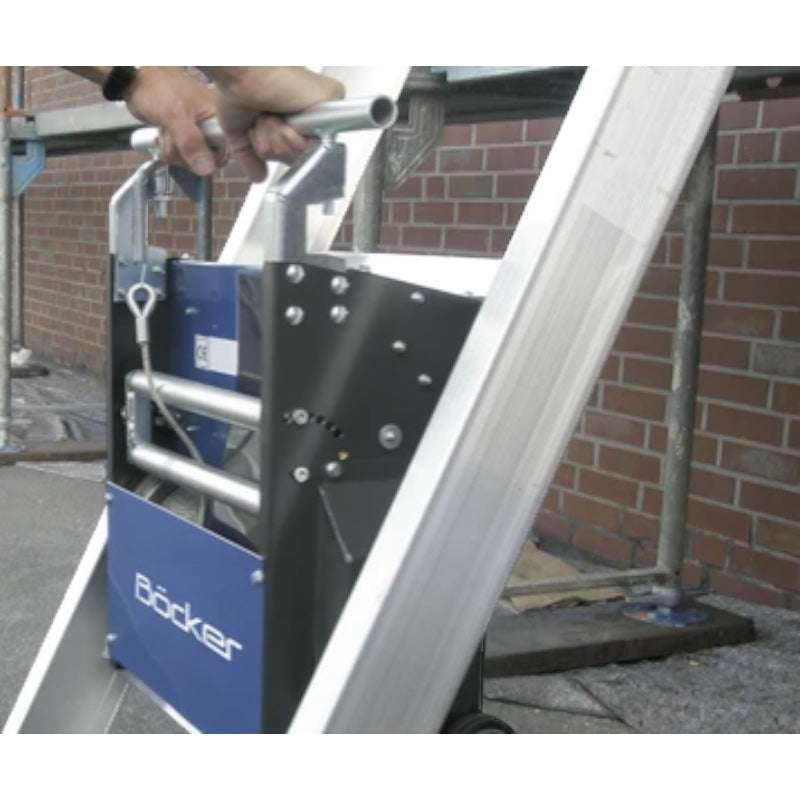 Top-Lift MV Furniture Hoist – Plug-in Ladder Hoist up to 20 m Lifting Height, 250 kg Payload