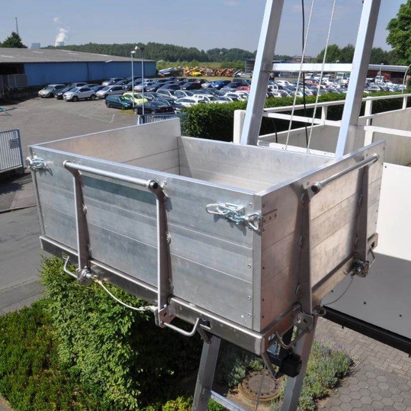 Top-Lift MV Furniture Hoist – Plug-in Ladder Hoist up to 20 m Lifting Height, 250 kg Payload