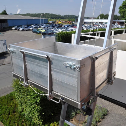 Top-Lift MV Furniture Hoist – Plug-in Ladder Hoist up to 20 m Lifting Height, 250 kg Payload