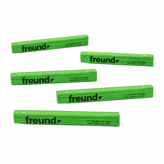 freund Gliedermaßstab grün