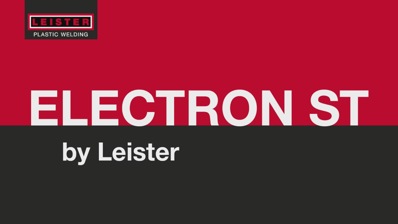 Leister Electron ST Hochleistungs-Heißluftgerät Image Video