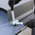 BUSCHMANN TOOLS - Winkelfalzschließer Set - VERSTELLBARER Mini + 2-in-1 Winkelfalzschließer für Doppelstehfalz