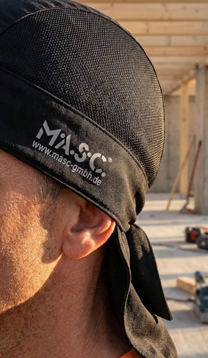 MASC - Cool Head, Kühlende Kopfbedeckung für heiße Arbeitstage | BIS ZU 50% BG-BAU FÖRDERUNG!