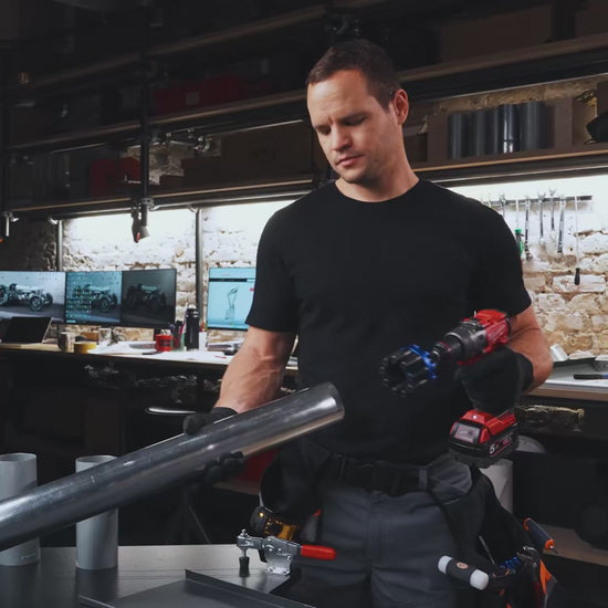 Buschmann Tools PipXand Pro Aufweitconer Anwendung