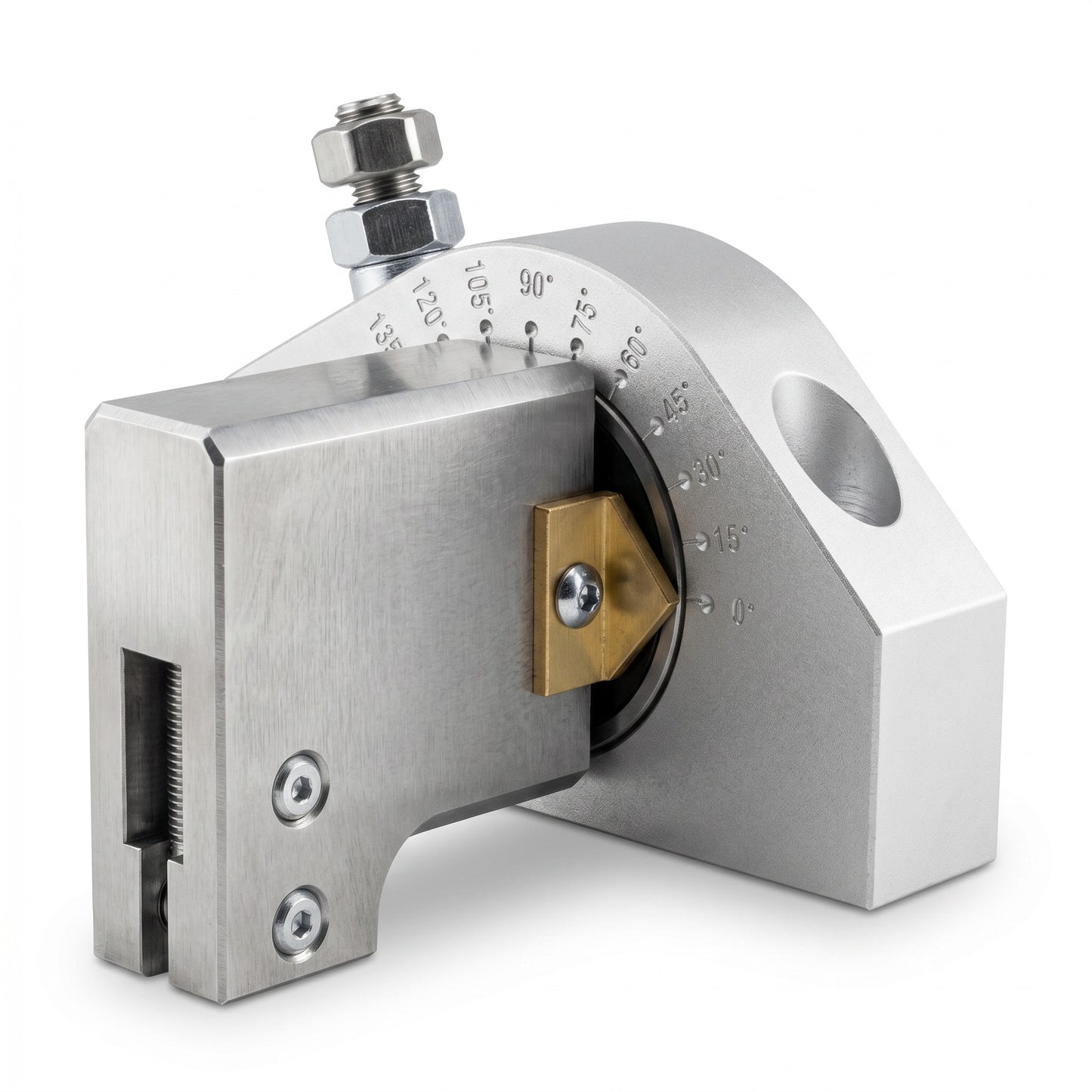 Roofify DRÄCO metal bending angle gauge with precise degree markings for professional sheet metal work