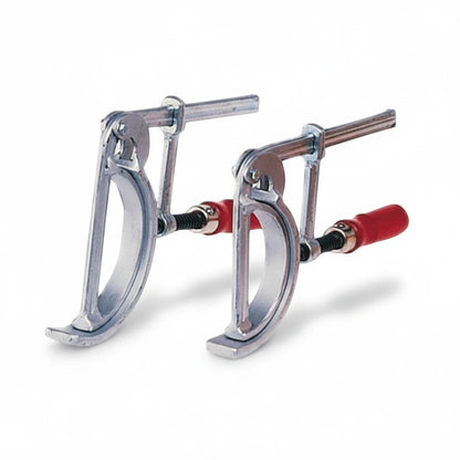 Roofify MASC gutter clamping pliers for professional soldering and riveting of roof gutters, silver metal finish.
