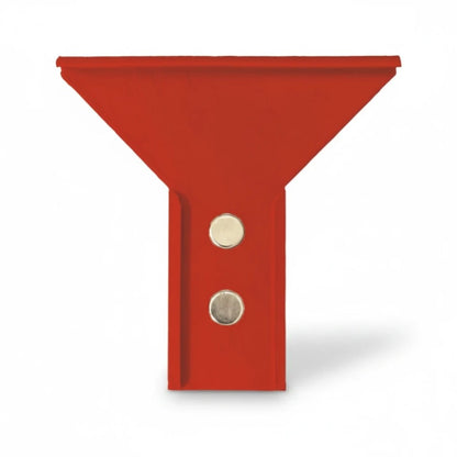Roofify MASC magnetic red protective jaw cover for crimping pliers, ideal for scratch-free metal sheet bending.