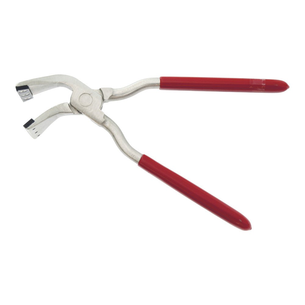 STUBAI - Falzzange mit Kunststoffbacken, 45° gebogen