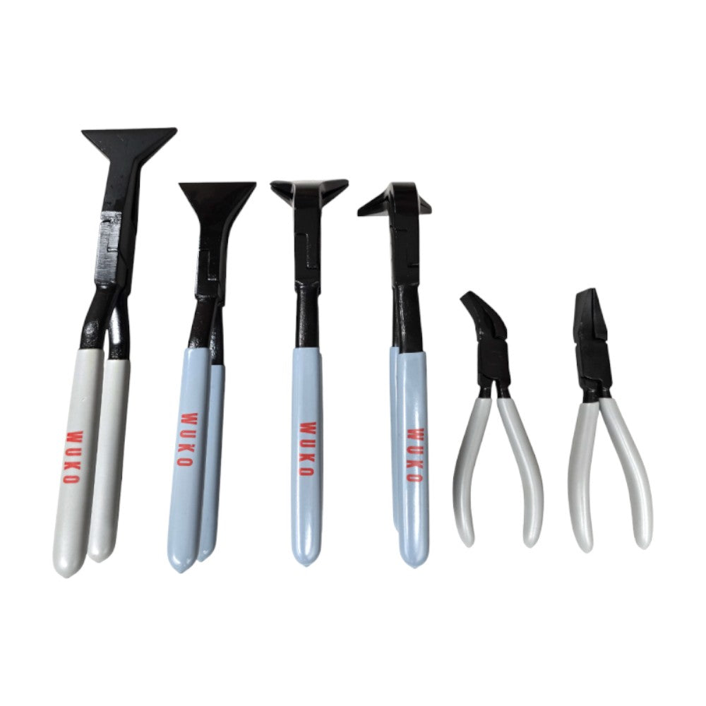 WUKO - Jeu de pinces - 6 pièces (80/80, 60 mm, 22 mm)